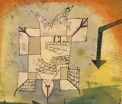 Falling Bird Paul Klee